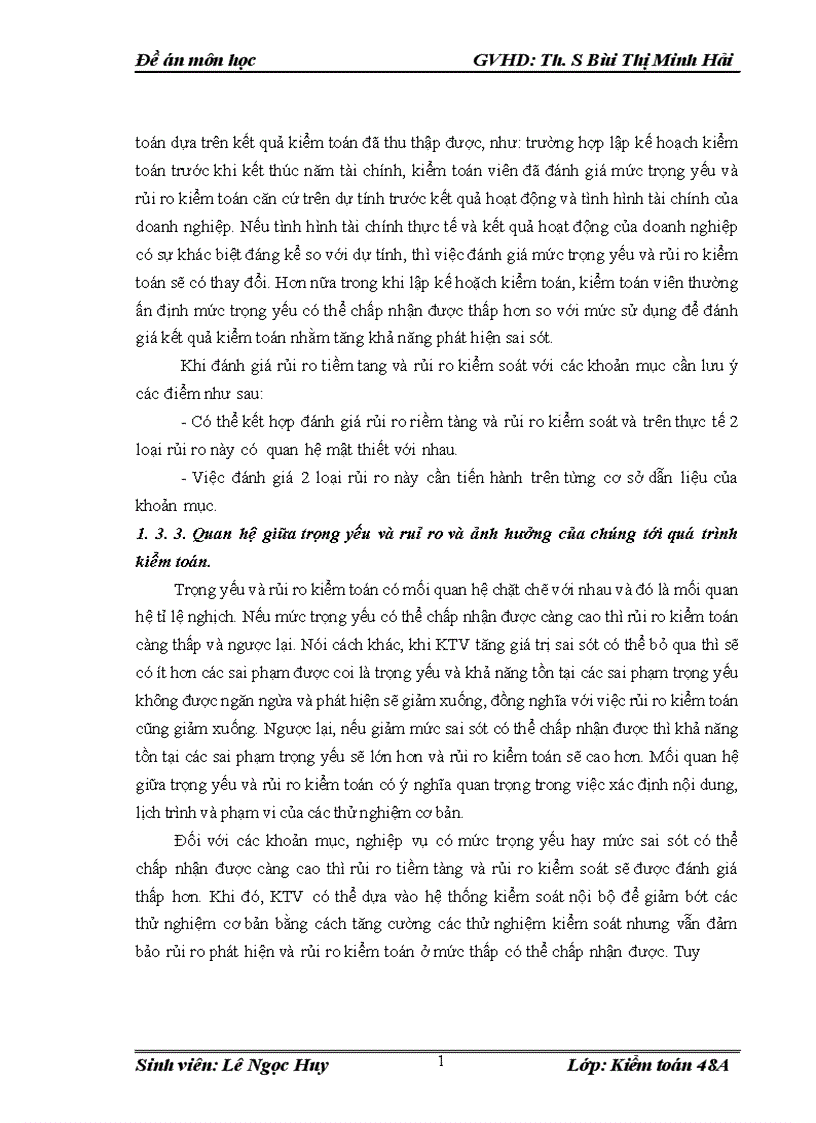 image for page Tìm hiểu quy trình đánh giá tính trọng yếu trong kiểm toán Báo cáo tài chính