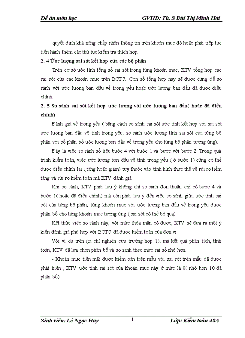 image for page Tìm hiểu quy trình đánh giá tính trọng yếu trong kiểm toán Báo cáo tài chính