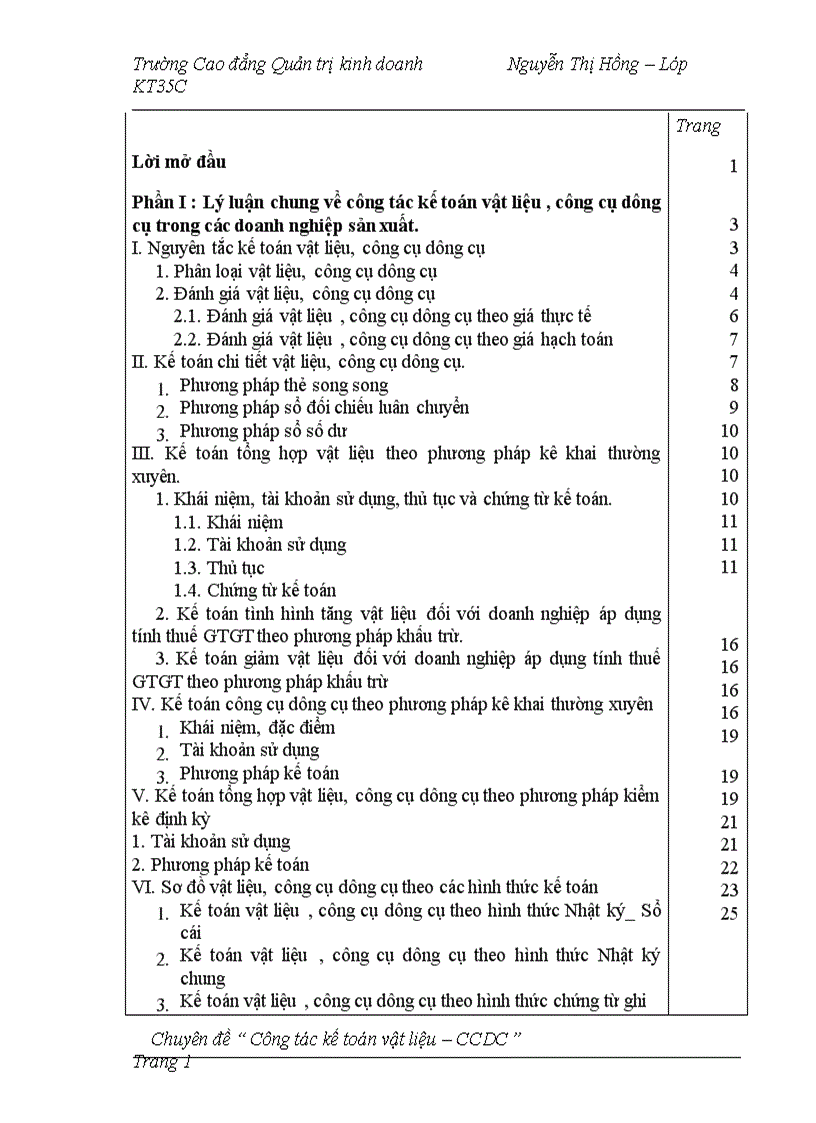 image for page Công tác kế toán vật liệu công cụ dụng cụ tại Nhà máy cơ khí ôtô 1