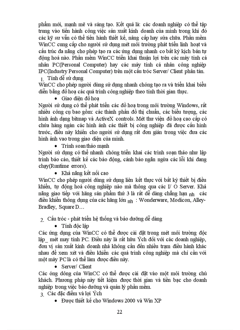 image for page Phần cứng và phần mềm của hệ SCADA