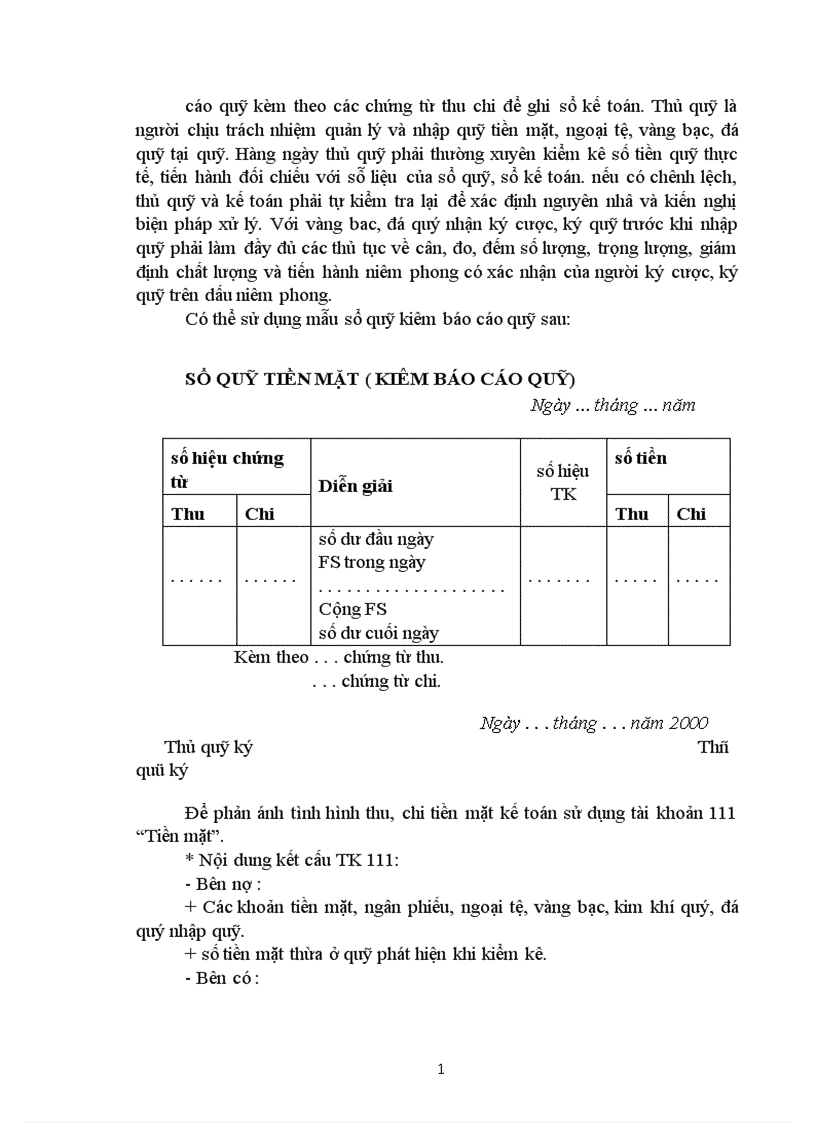 image for page Kế toán nghiệp vụ vốn bằng tiền và các khoản phải thanh toán 1