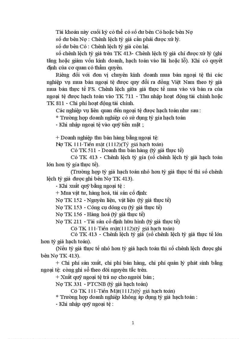image for page Kế toán nghiệp vụ vốn bằng tiền và các khoản phải thanh toán 1