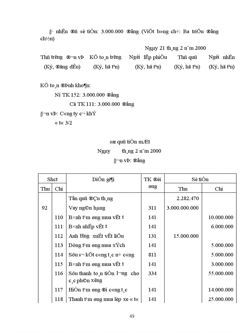 image for page Kế toán nghiệp vụ vốn bằng tiền và các khoản phải thanh toán 1