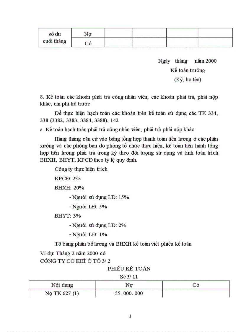 image for page Kế toán nghiệp vụ vốn bằng tiền và các khoản phải thanh toán 1