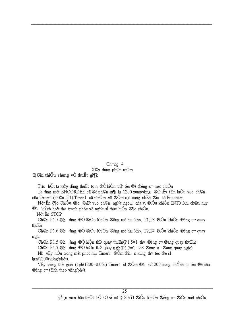 image for page Đồ án môn học thiết kế hệ vi xử lý 8 bít điều khiển động cơ điện một chiều