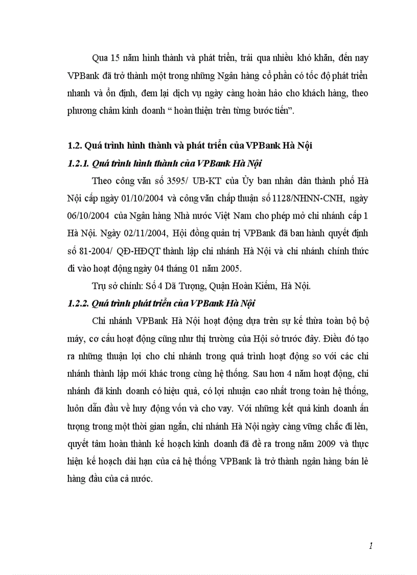image for page Báo cáo thực tập tổng hợp tại Ngân hàng thương mại cổ phần các doanh nghiệp ngoài quốc doanh VPBank chi nhánh Hà Nội