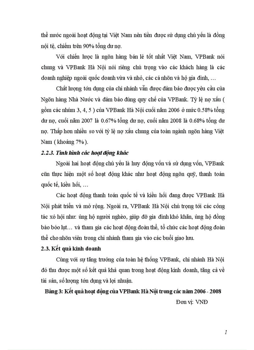 image for page Báo cáo thực tập tổng hợp tại Ngân hàng thương mại cổ phần các doanh nghiệp ngoài quốc doanh VPBank chi nhánh Hà Nội