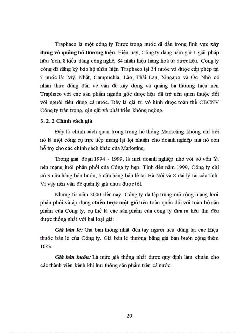 image for page Phân tích đánh giá hiệu quả hoạt động Marketing của Công ty cổ phần Traphaco giai đoạn 1999 2003 Mục tiêu của đề tài 1