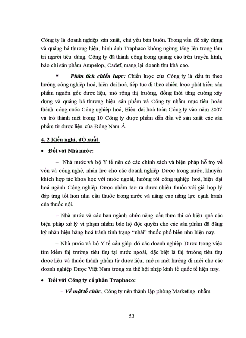 image for page Phân tích đánh giá hiệu quả hoạt động Marketing của Công ty cổ phần Traphaco giai đoạn 1999 2003 Mục tiêu của đề tài 1