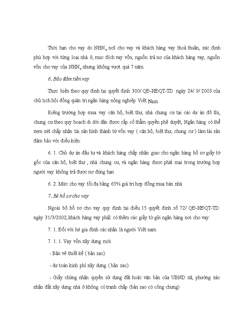image for page Thực trạng hoạt động cho vay mua nhà tại NHNo PTNT Hà nội