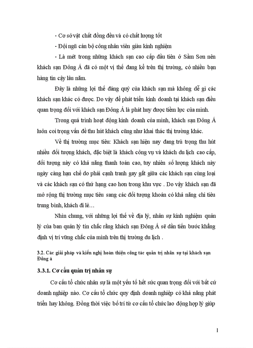 image for page Quản trị nhân sự tại khách sạn Đông Á thực trạng và giải pháp 1