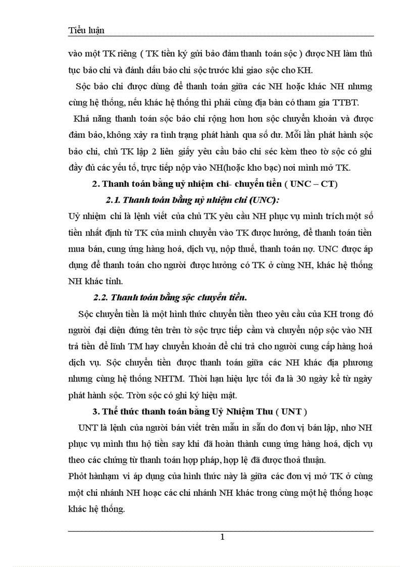 image for page Một số giải pháp nhằm mở rộng và hoàn thiện công tác thanh toán không dùng tiền mặt tại các NHTM Việt Nam