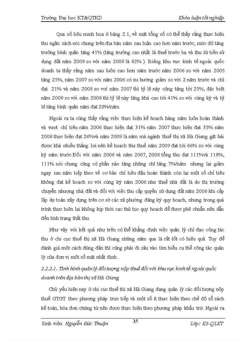 image for page Một số giải pháp nâng cao công tác quản lý thu thuế đối với khu vực kinh tế ngoài quốc doanh trên địa bàn thị xã Hà Giang