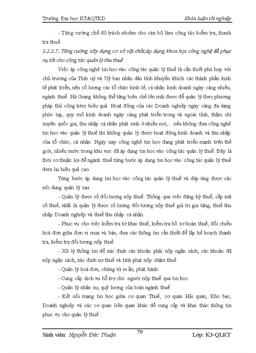 image for page Một số giải pháp nâng cao công tác quản lý thu thuế đối với khu vực kinh tế ngoài quốc doanh trên địa bàn thị xã Hà Giang