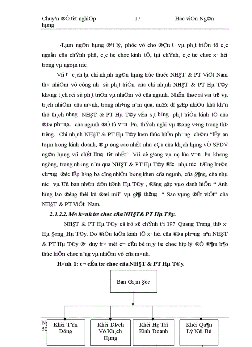 image for page Giải pháp phát triển sản phẩm dịch vụ tại NHĐT PT Hà Tây 1