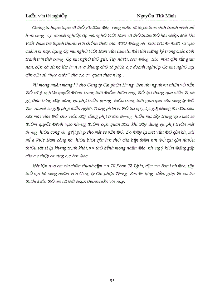 image for page Một số giải pháp xây dựng và phát triển thương hiệu cho Công ty Cổ phần Hương Sen 1