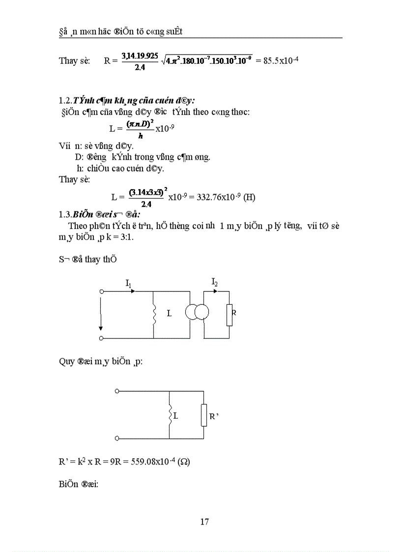 image for page Thiết kế phần nghịch lưu của bộ nguồn cho lò tôi thép 1