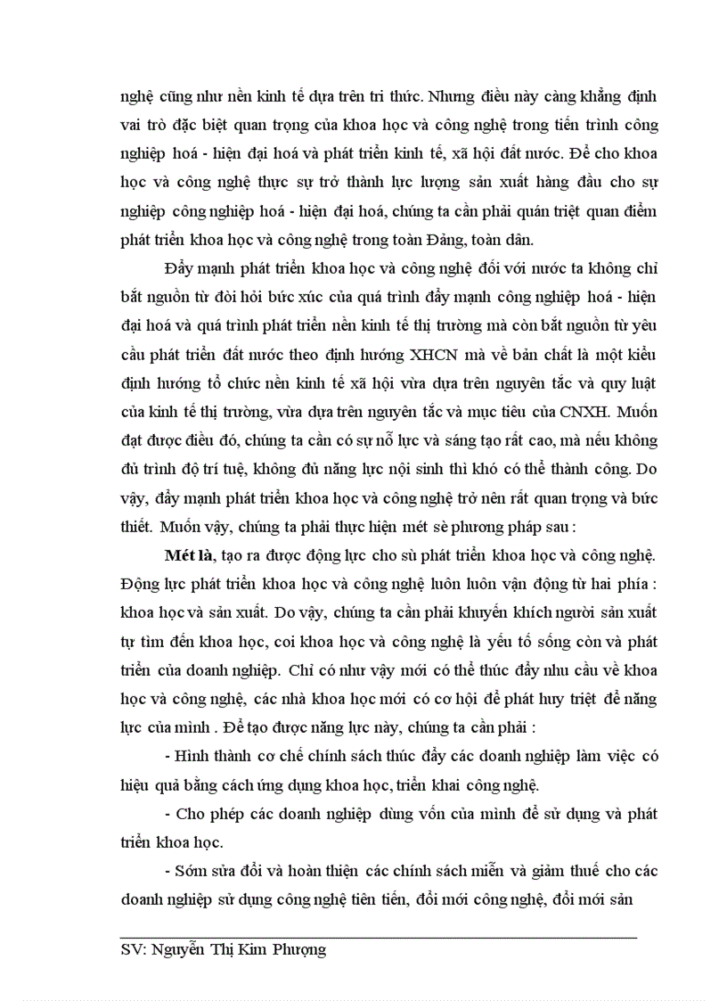 image for page Vai trò của khoa học công nghệ đối với sự phát triển công nghiệp việt nam