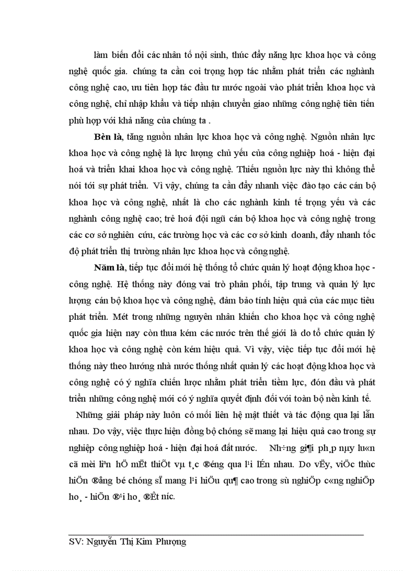 image for page Vai trò của khoa học công nghệ đối với sự phát triển công nghiệp việt nam