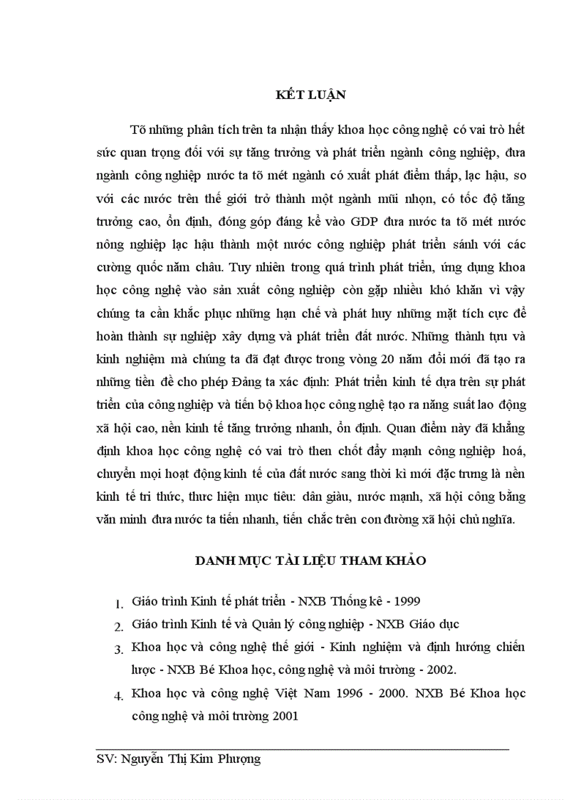 image for page Vai trò của khoa học công nghệ đối với sự phát triển công nghiệp việt nam