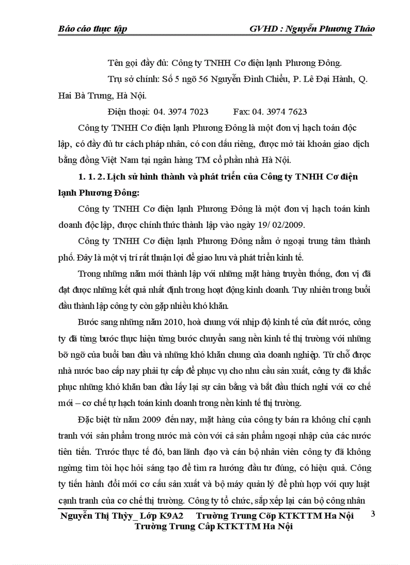 image for page Hoàn thiện tổ chức công tác kế toán tiền lương và các khoản trích theo lương tại Công ty TNHH Cơ điện lạnh Phương Đông 1