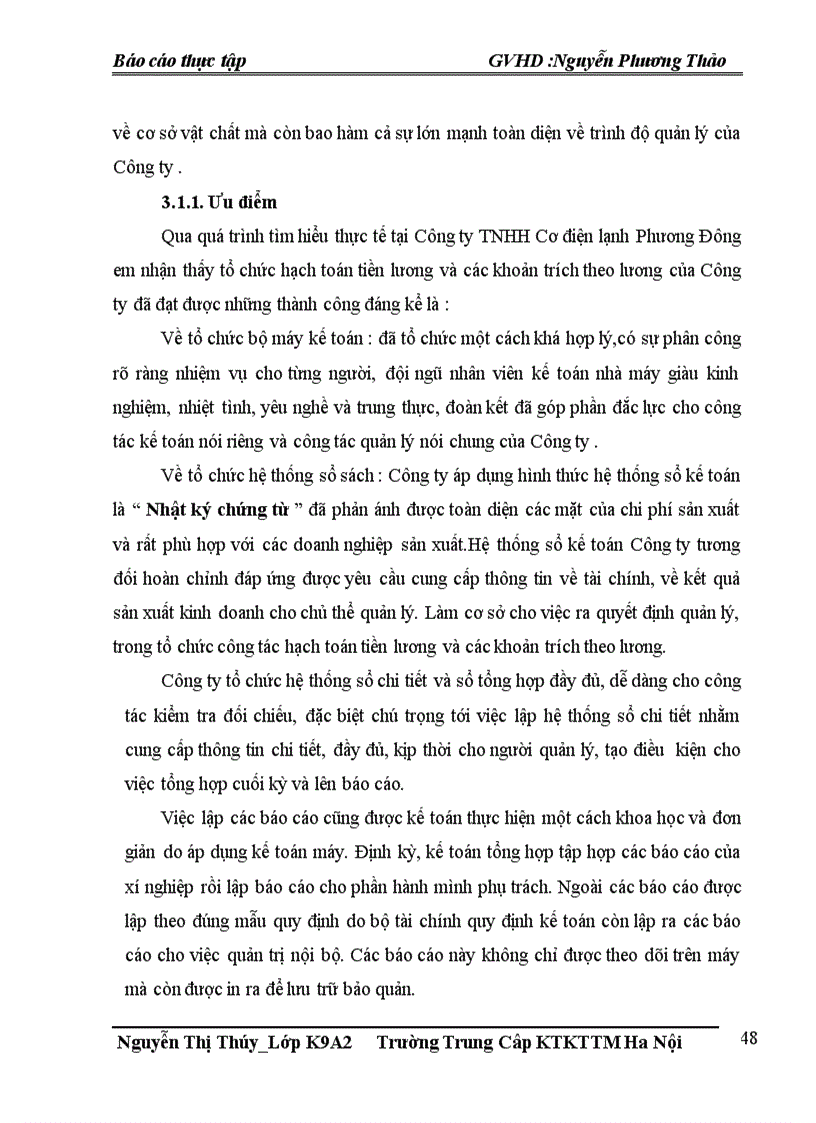 image for page Hoàn thiện tổ chức công tác kế toán tiền lương và các khoản trích theo lương tại Công ty TNHH Cơ điện lạnh Phương Đông 1