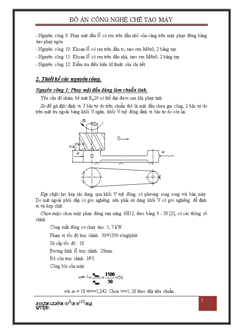 image for page Phân tích tính công nghệ trong kết cấu chi tiết