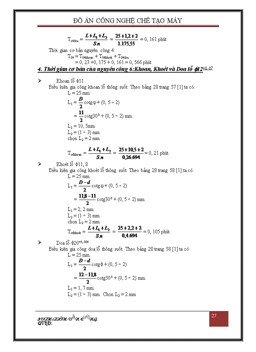 image for page Phân tích tính công nghệ trong kết cấu chi tiết