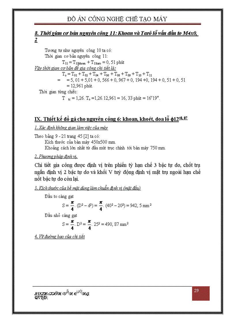 image for page Phân tích tính công nghệ trong kết cấu chi tiết