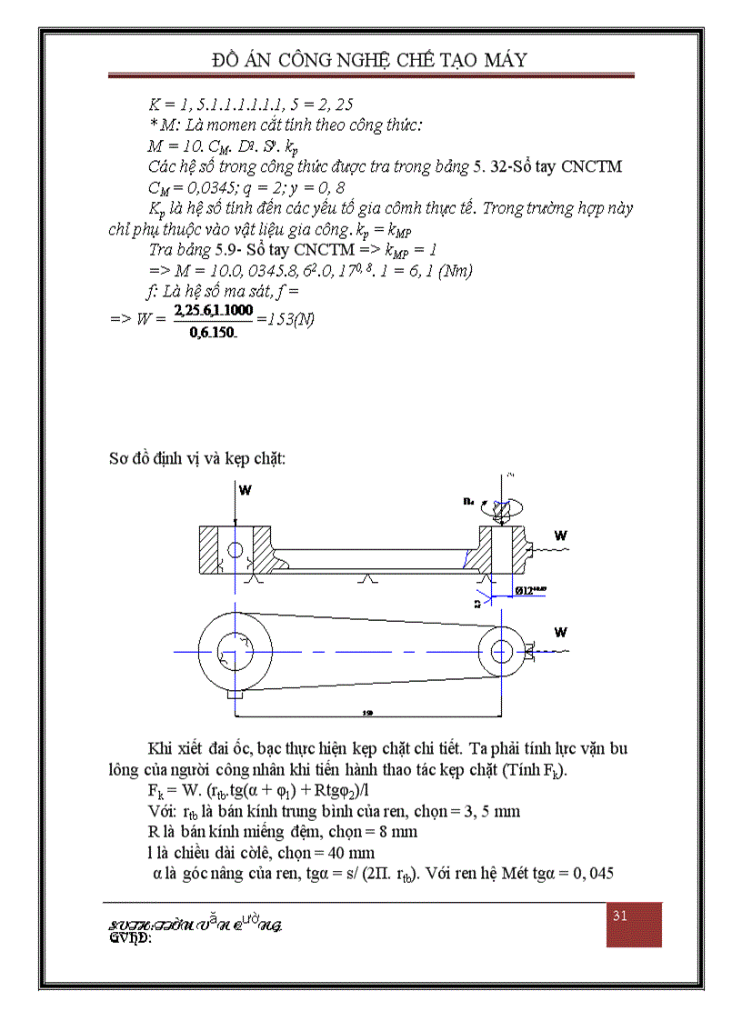 image for page Phân tích tính công nghệ trong kết cấu chi tiết