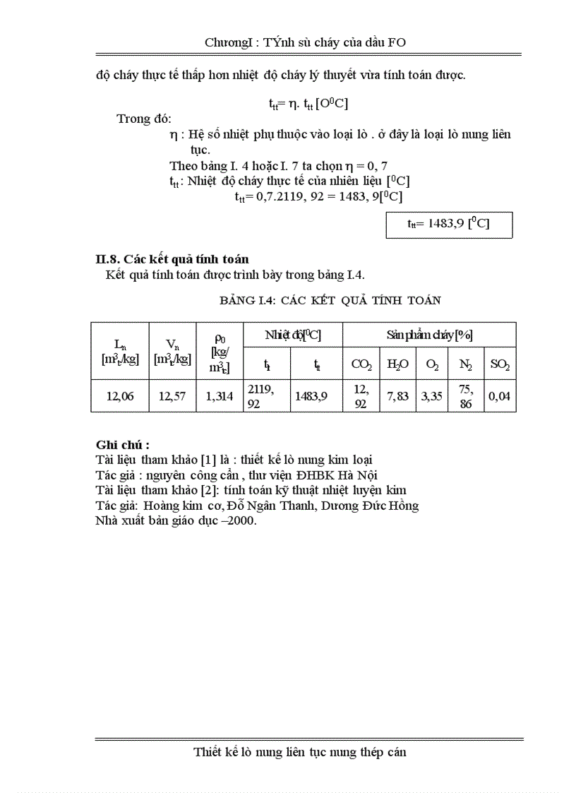 image for page Thiết kế lò nung liên tục nung thép cán