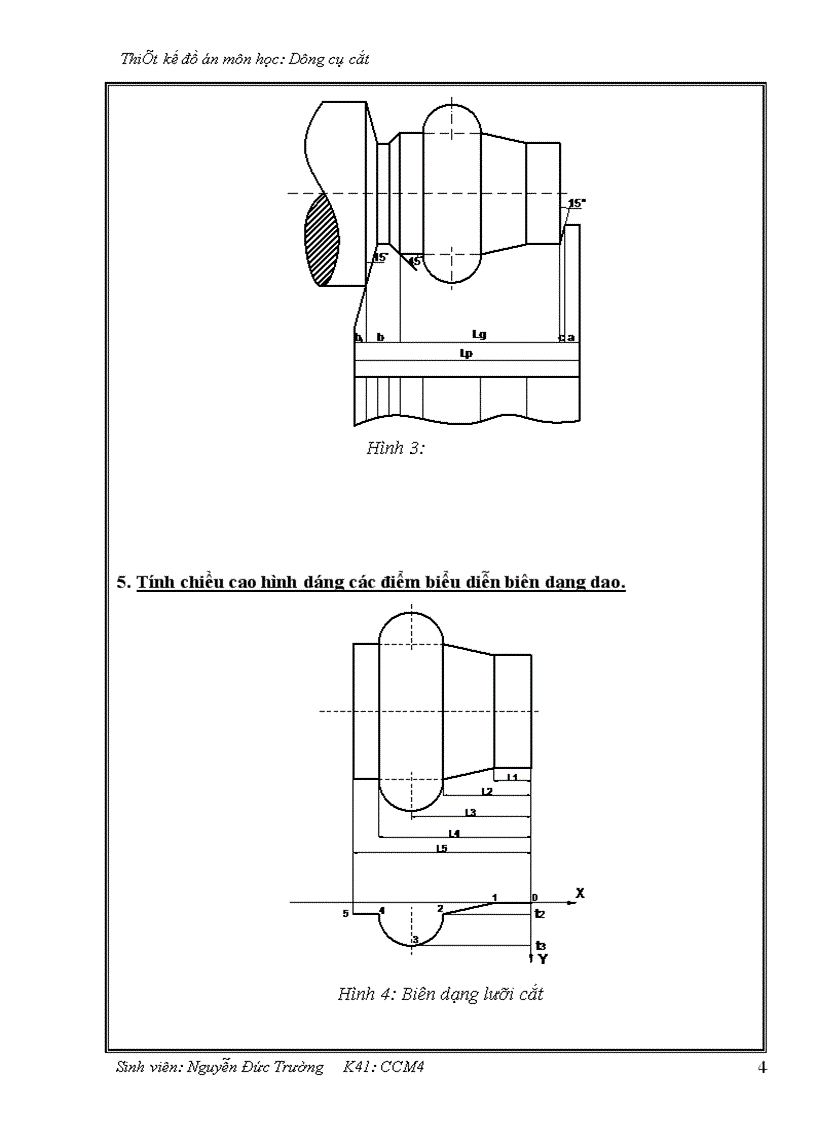image for page Thiết kế dao chuốt lỗ then hoa với các thông số sau