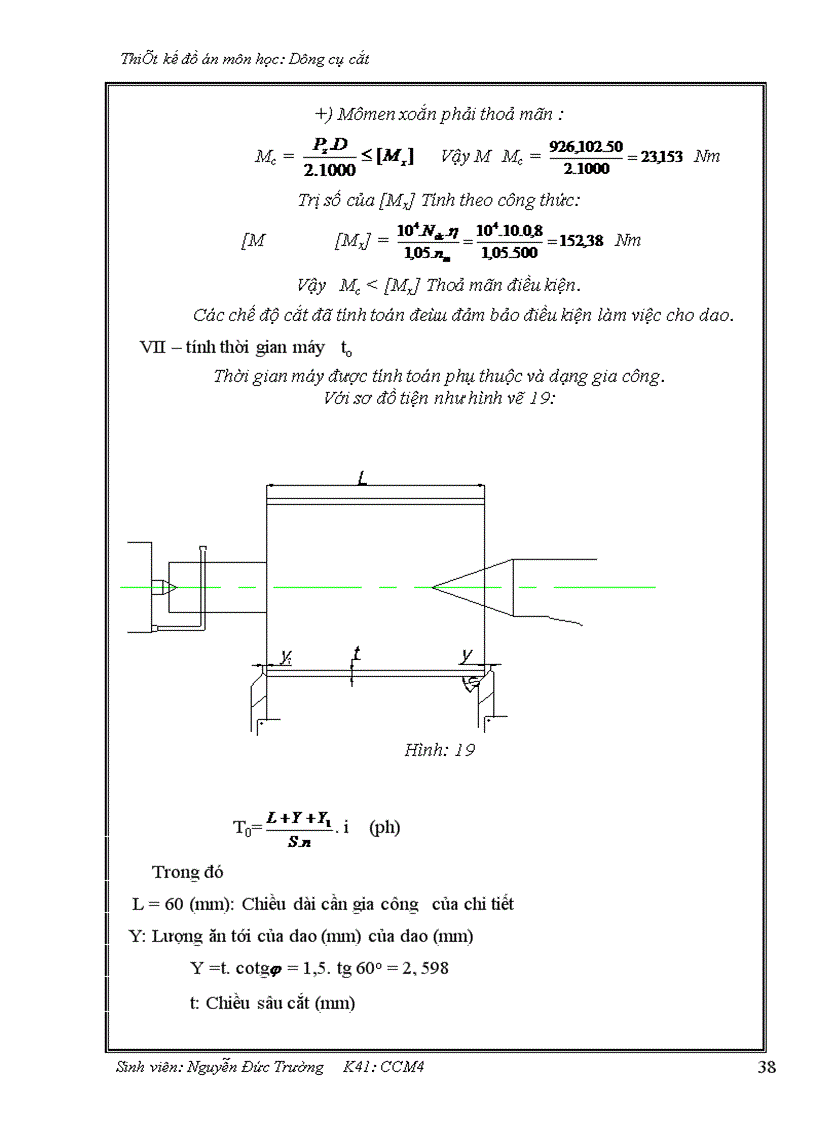 image for page Thiết kế dao chuốt lỗ then hoa với các thông số sau