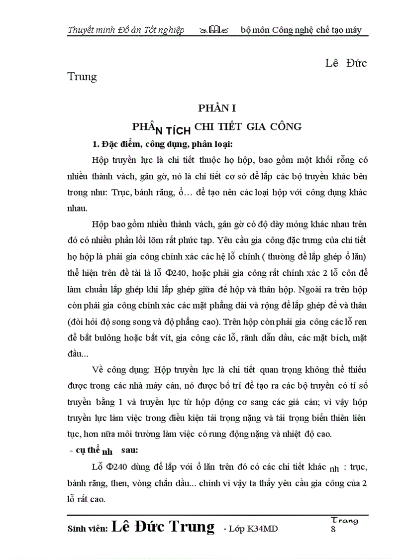image for page Thiết kế quy trình công nghệ và trang bị công nghệ chế tạo gối đỡ trục máy bơm chân không cho máy thuốc lá
