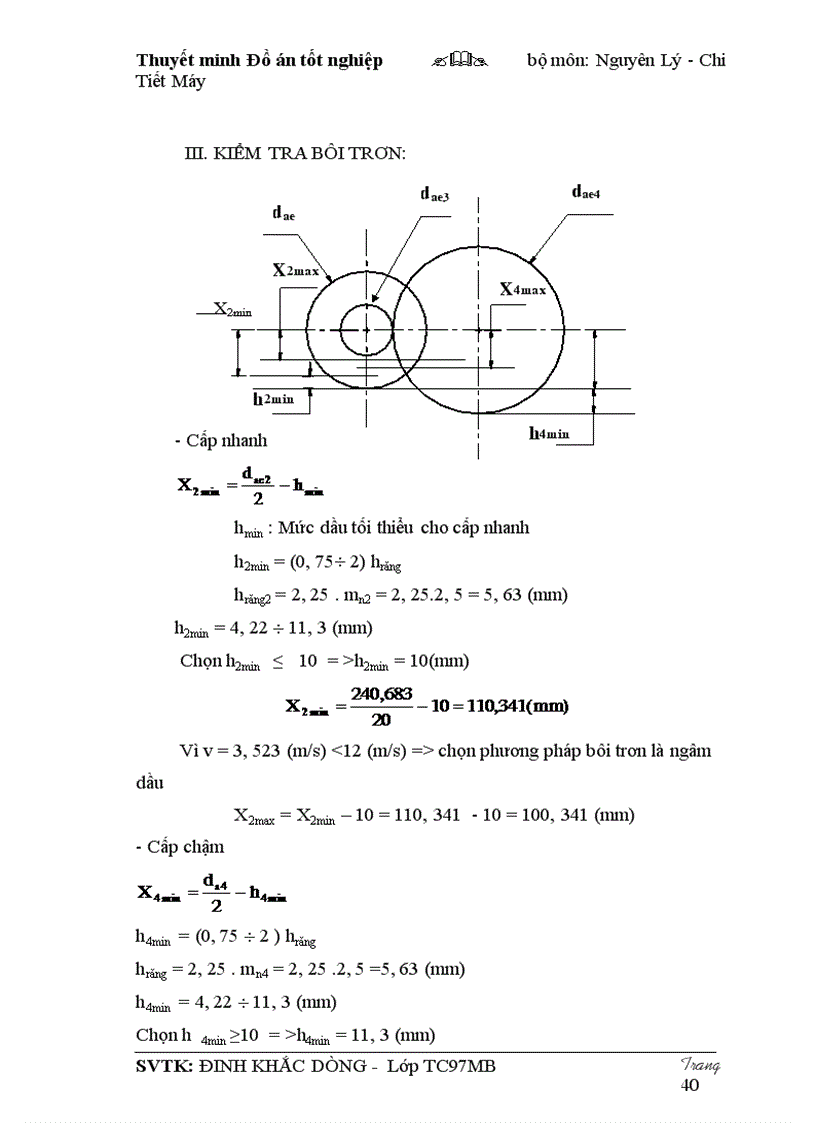 image for page Tính toán động học hệ dẫn động cơ khí