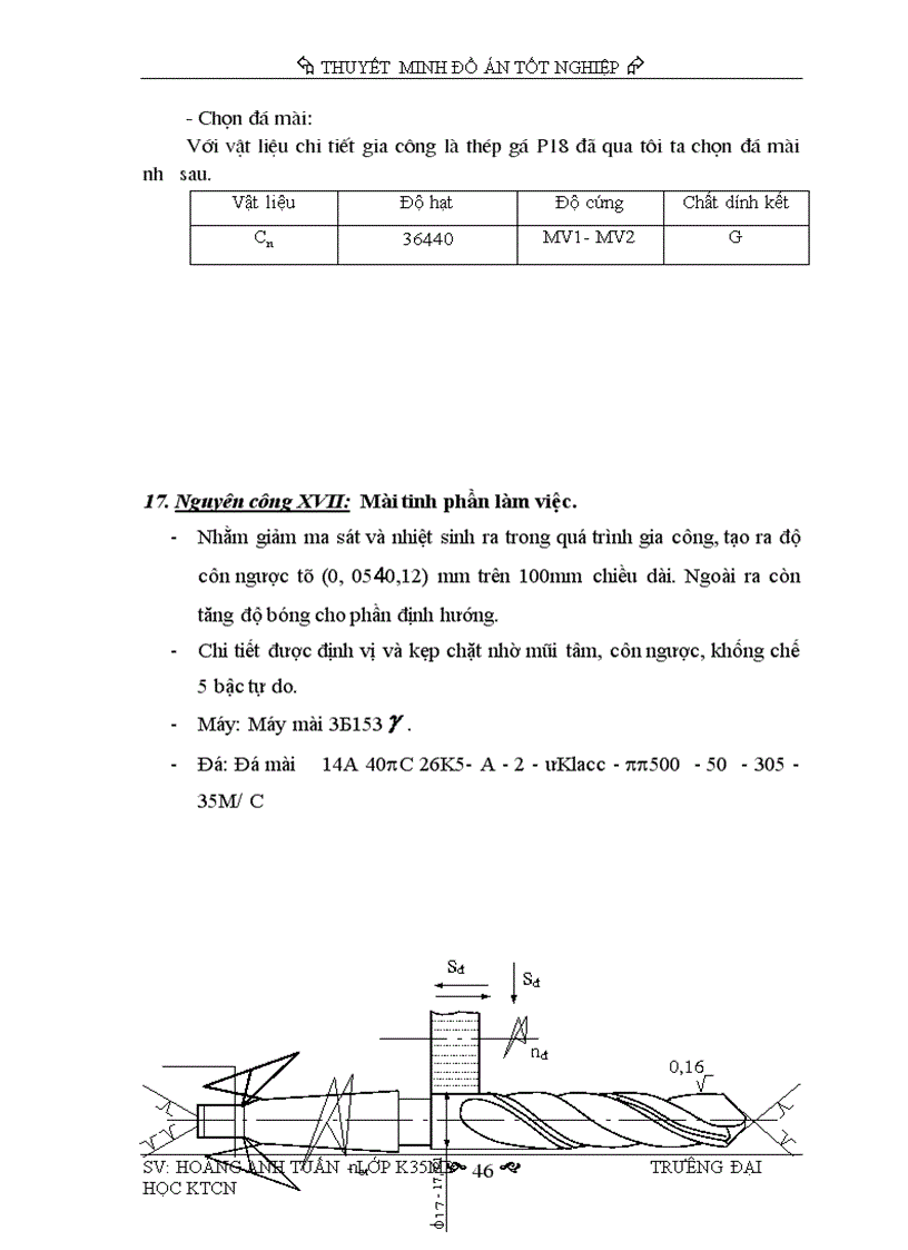 image for page Thiết kế quy trình công nghệ chế tạo mũi khoan