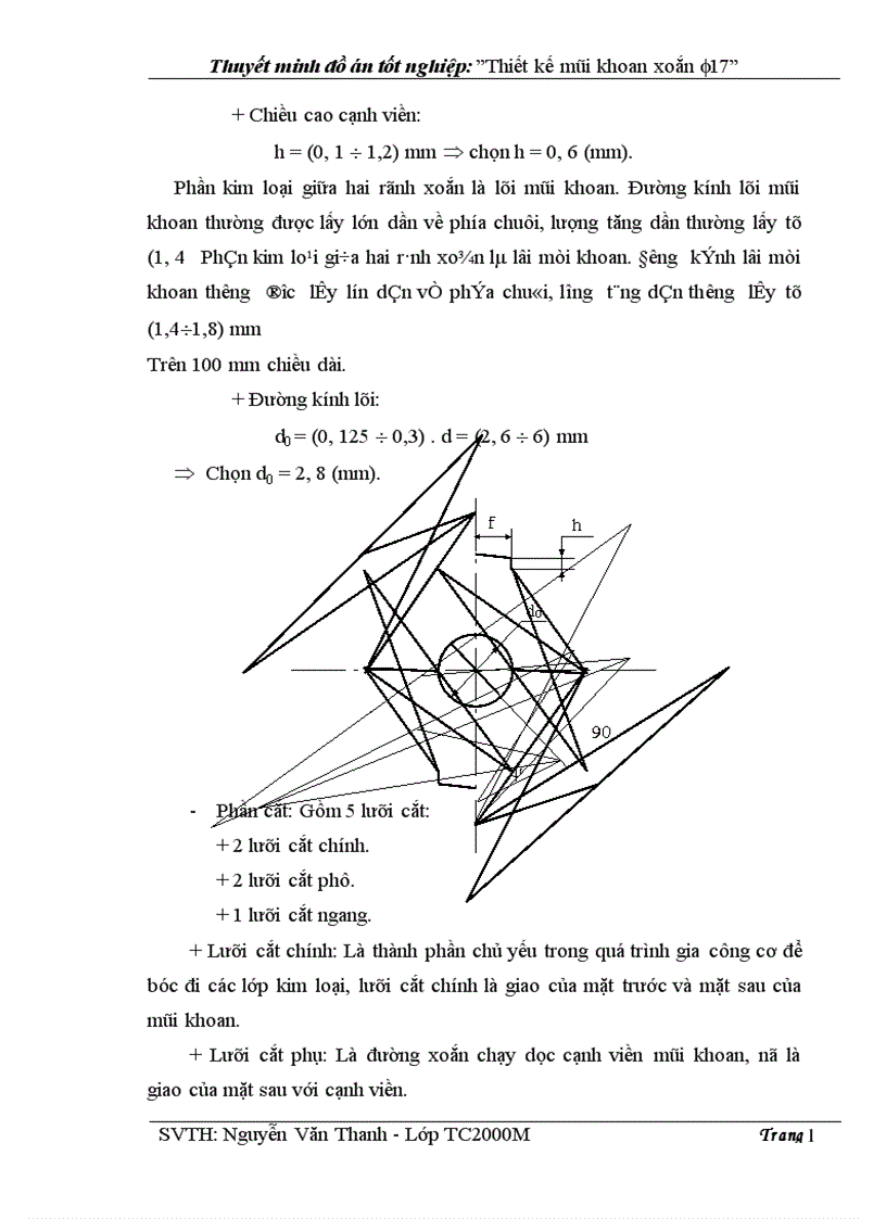 image for page Thiết kế và lập quy trình công nghệ chế tạo mũi khoan xoắn F17