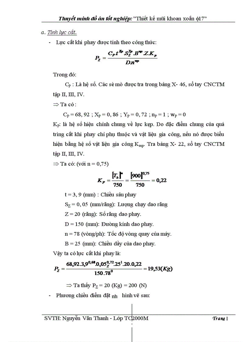 image for page Thiết kế và lập quy trình công nghệ chế tạo mũi khoan xoắn F17