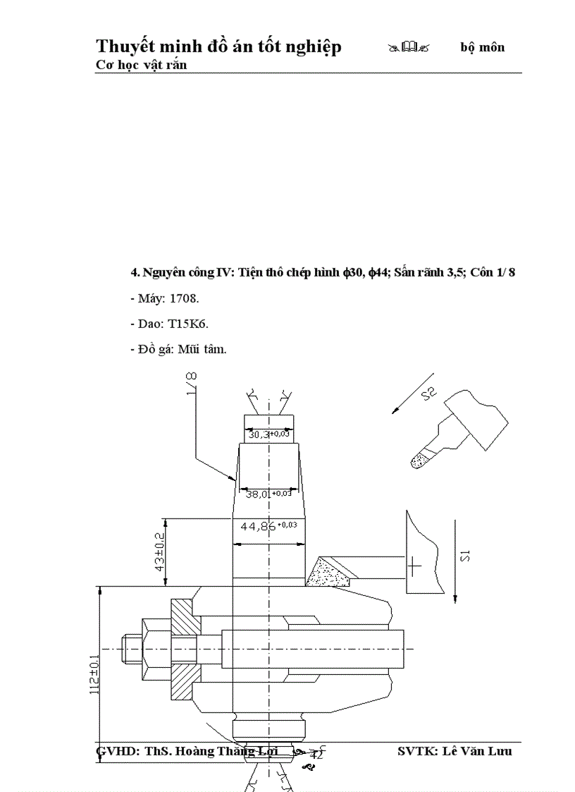 image for page Tính toán sức bền và lập quy trình công nghệ ra công trục khuỷu HONDA 1600