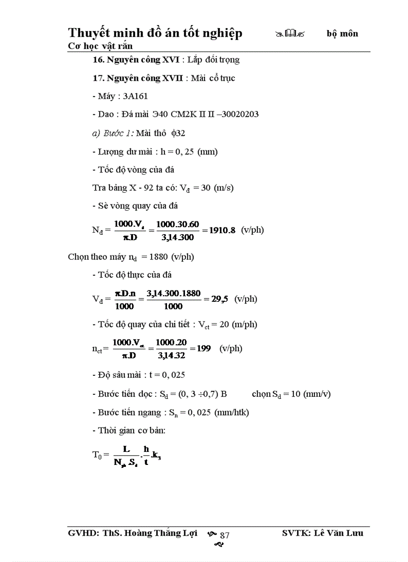 image for page Tính toán sức bền và lập quy trình công nghệ ra công trục khuỷu HONDA 1600