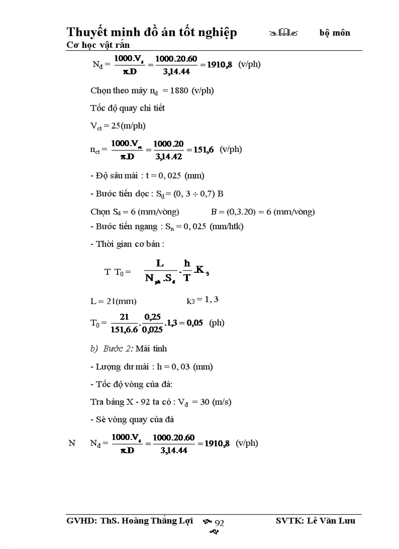 image for page Tính toán sức bền và lập quy trình công nghệ ra công trục khuỷu HONDA 1600