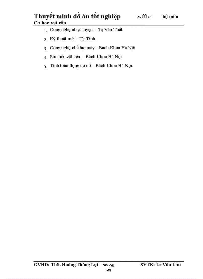 image for page Tính toán sức bền và lập quy trình công nghệ ra công trục khuỷu HONDA 1600