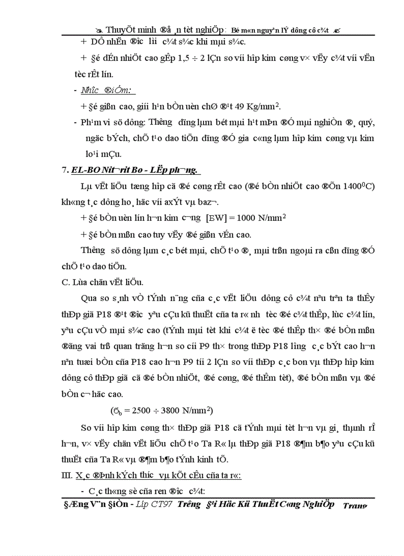 image for page Thiết Kế Và Lập Quy Trình Công Nghệ Chế Tạo Ta Rô Máy M22