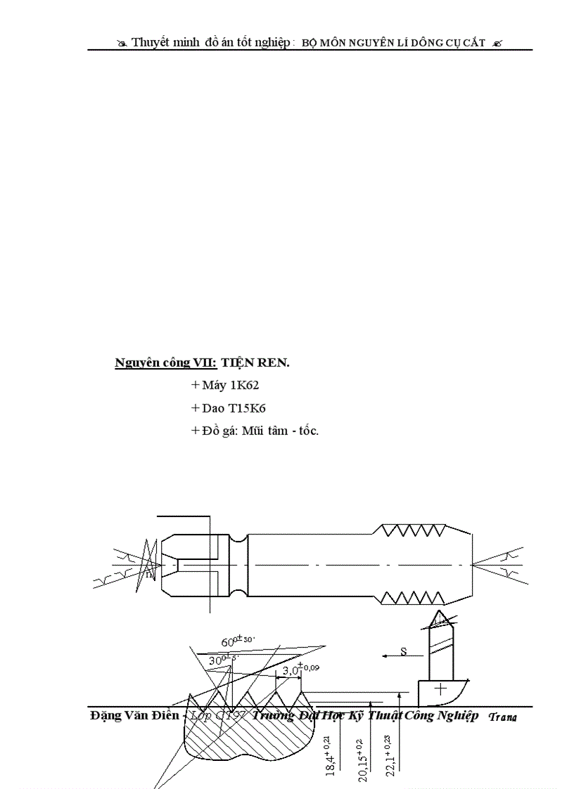 image for page Thiết Kế Và Lập Quy Trình Công Nghệ Chế Tạo Ta Rô Máy M22