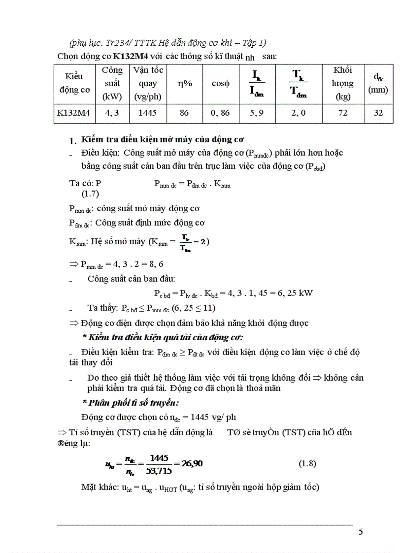 image for page Tính thiết kế các chi tiết đỡ nối