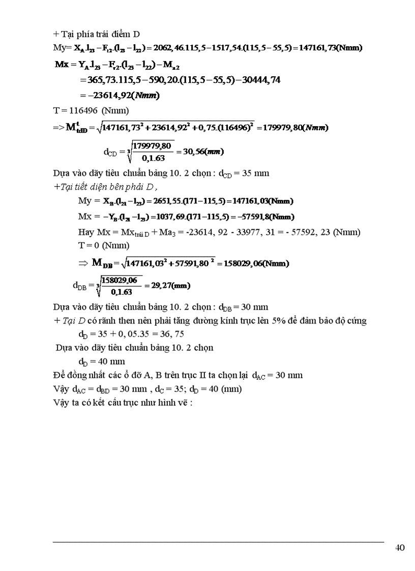image for page Tính thiết kế các chi tiết đỡ nối