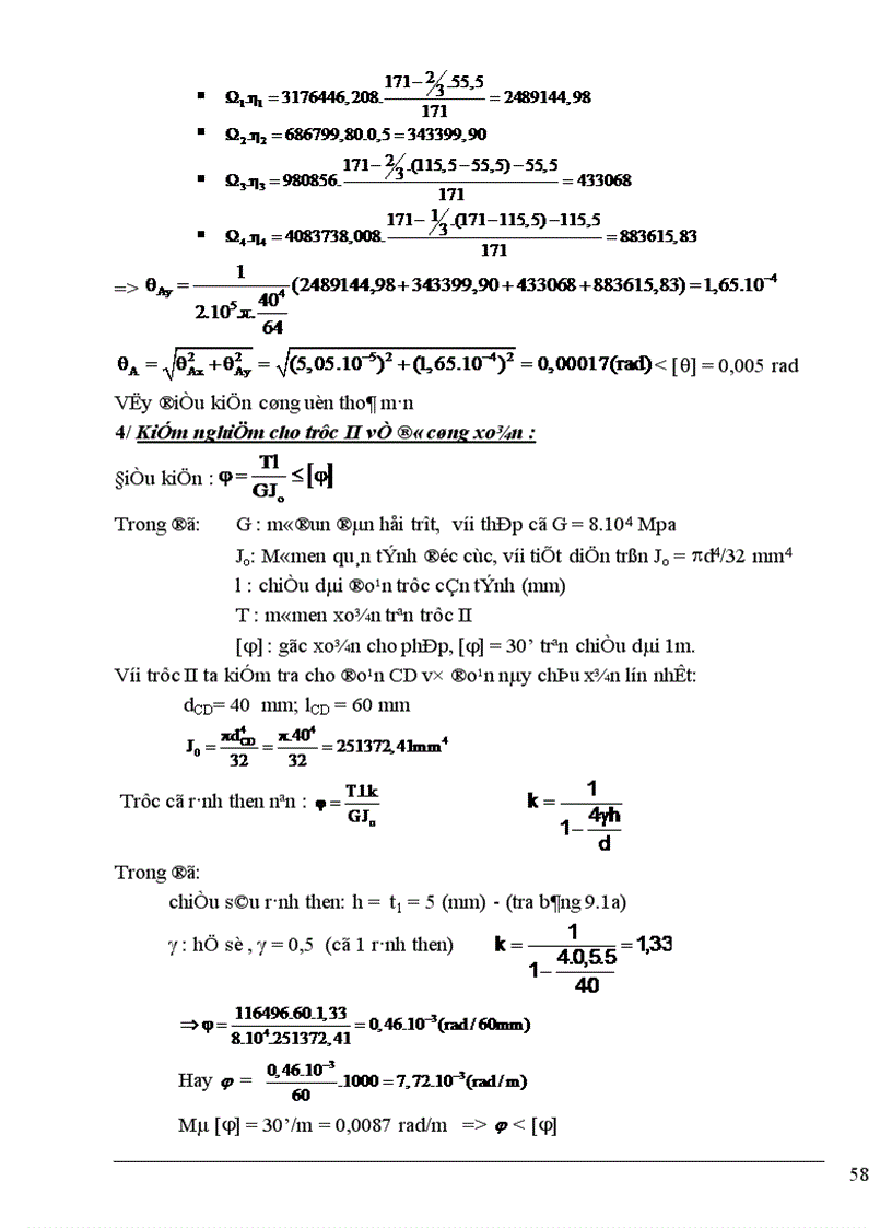 image for page Tính thiết kế các chi tiết đỡ nối