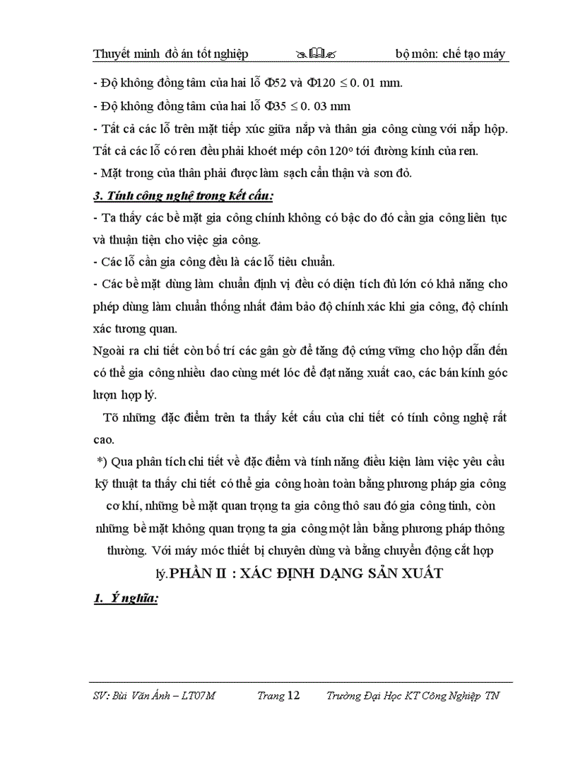 image for page Thiết kế qui trình công nghệ gia công thân hộp giảm tốc trục vít bánh vít