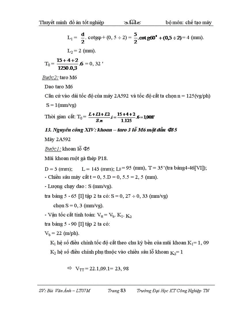 image for page Thiết kế qui trình công nghệ gia công thân hộp giảm tốc trục vít bánh vít