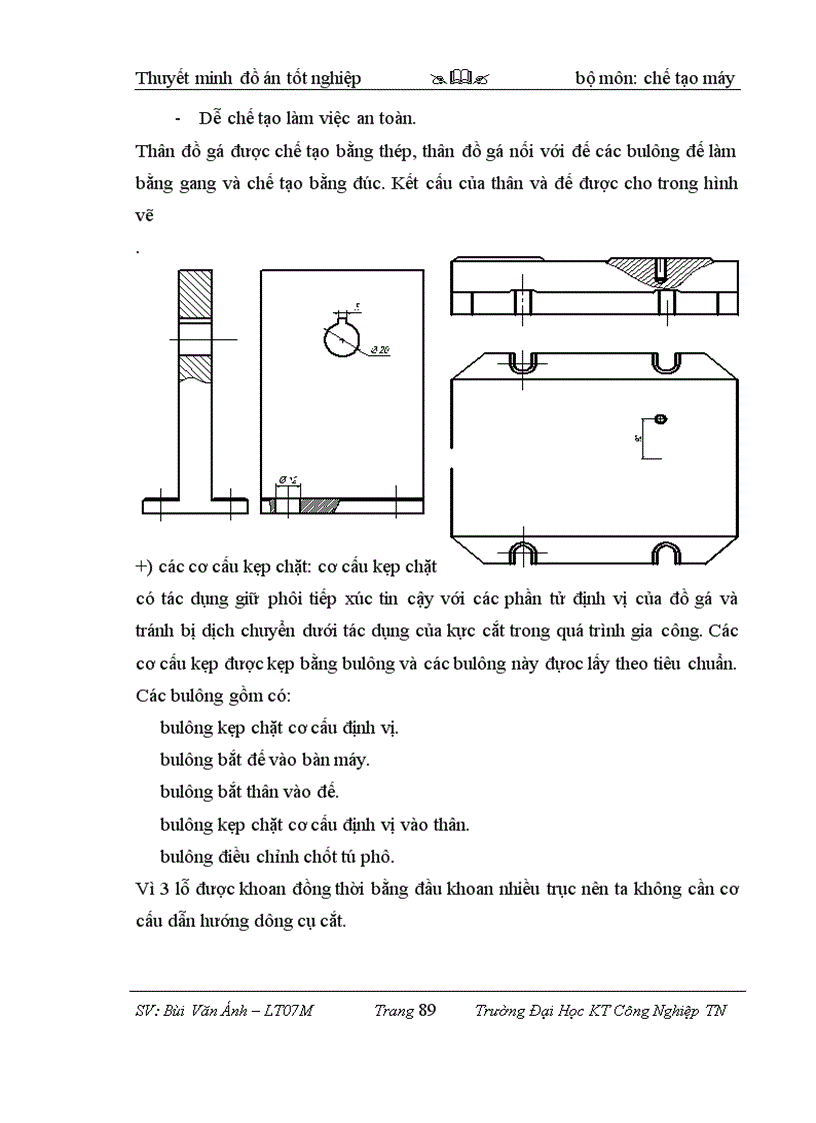 image for page Thiết kế qui trình công nghệ gia công thân hộp giảm tốc trục vít bánh vít